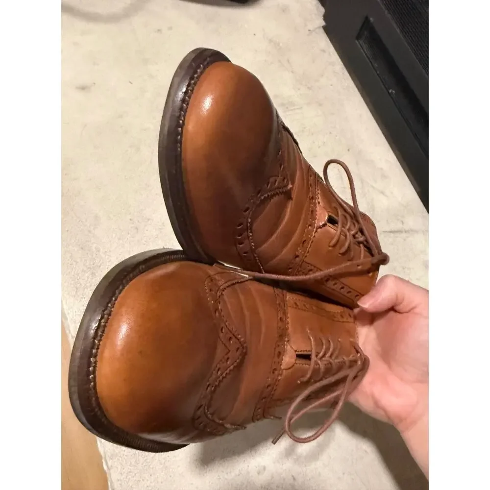 Cole Haan Williams Wingtip Oxford Brown Dress Shoes Mens Sz 10M - Leather